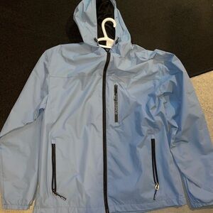 new balance windbreaker baby blue